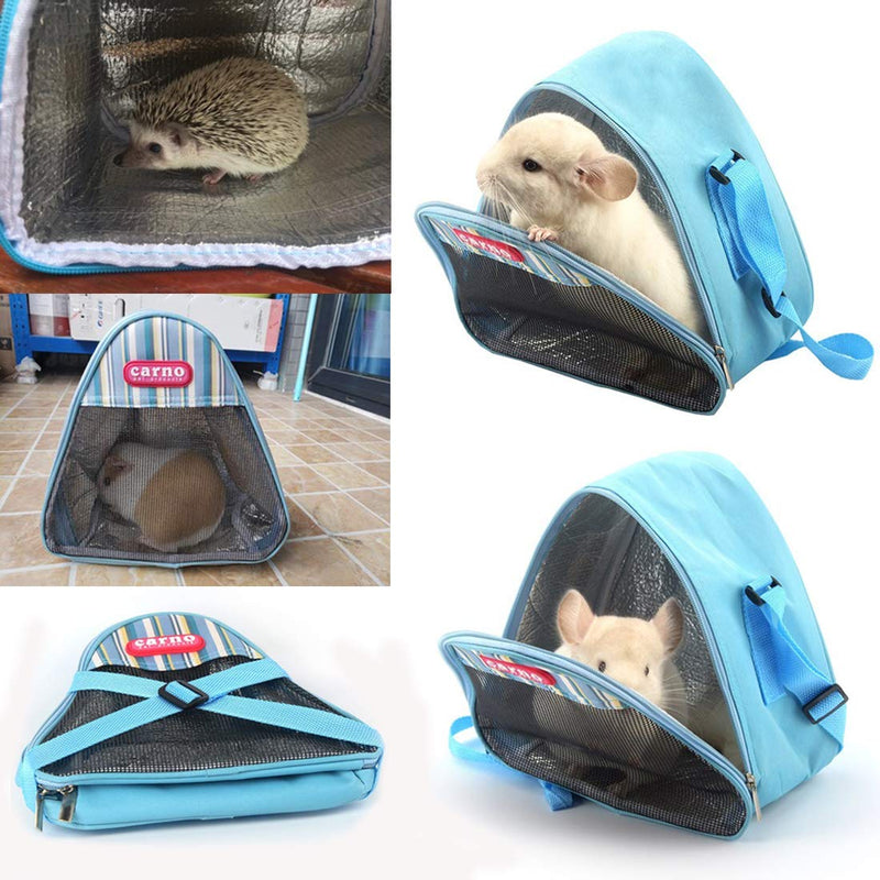 Small Animals Carrier Bag Hamster Portable Outgoing Bag for Rat Guinea Pig Hedgehog Chinchilla Squirrel - BeesActive Australia