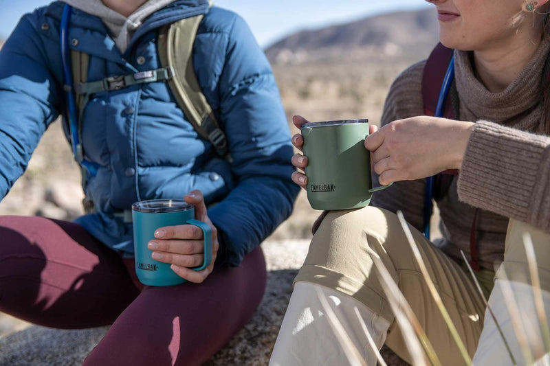 CamelBak Horizon 12 oz Camp Mug - Insulated Stainless Steel - Tri-Mode Lid Black - BeesActive Australia