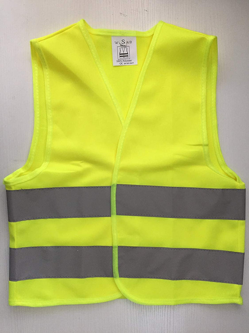 Kids High Visibility Reflective Safety Vest for Costume Running Cycling Size S - BeesActive Australia