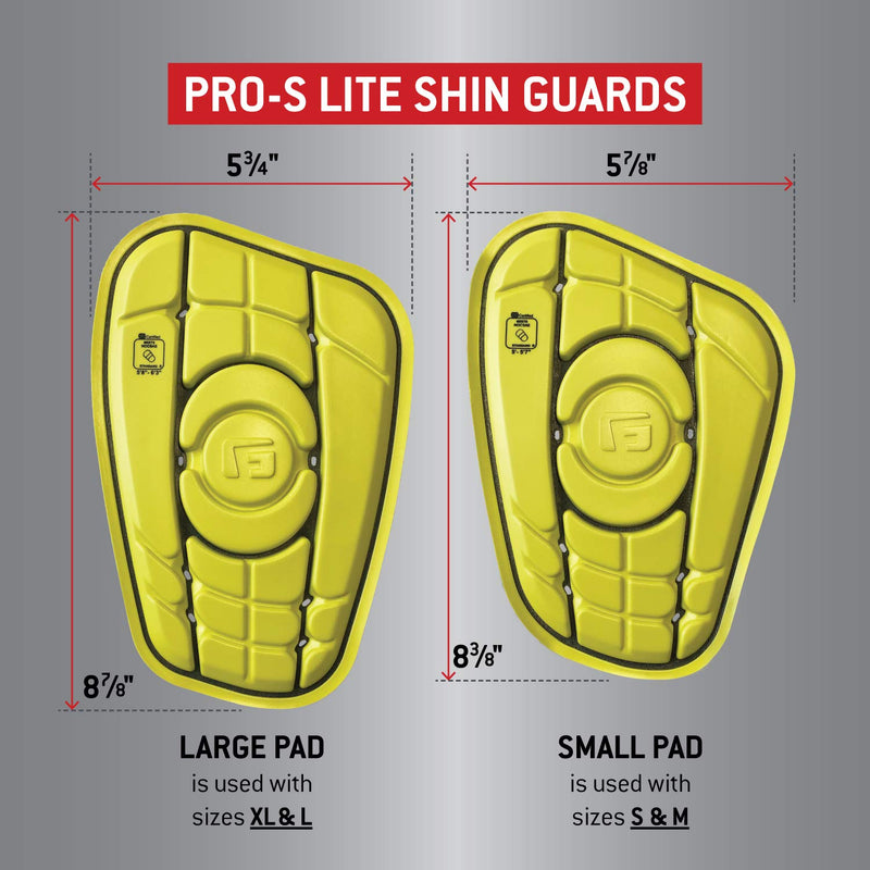 Pro-S Lite Shin Guard Adult X-Large - BeesActive Australia