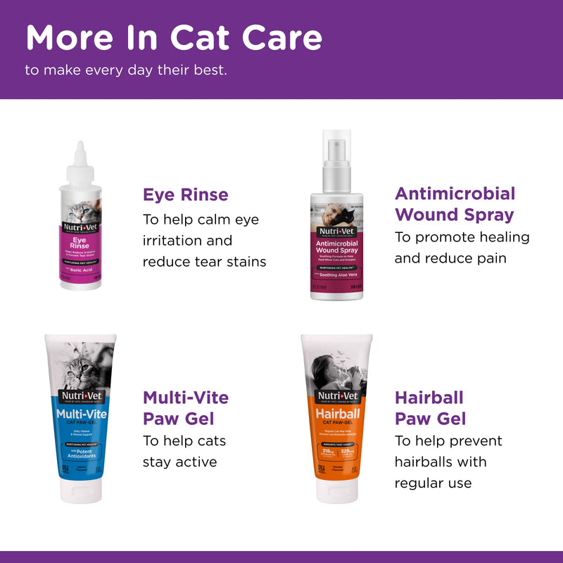 Nutri-Vet Uri-Ease Paw Gel for Cats |Helps Maintain Urinary Tract Health| Salmon Flavor | 3 ounces - BeesActive Australia