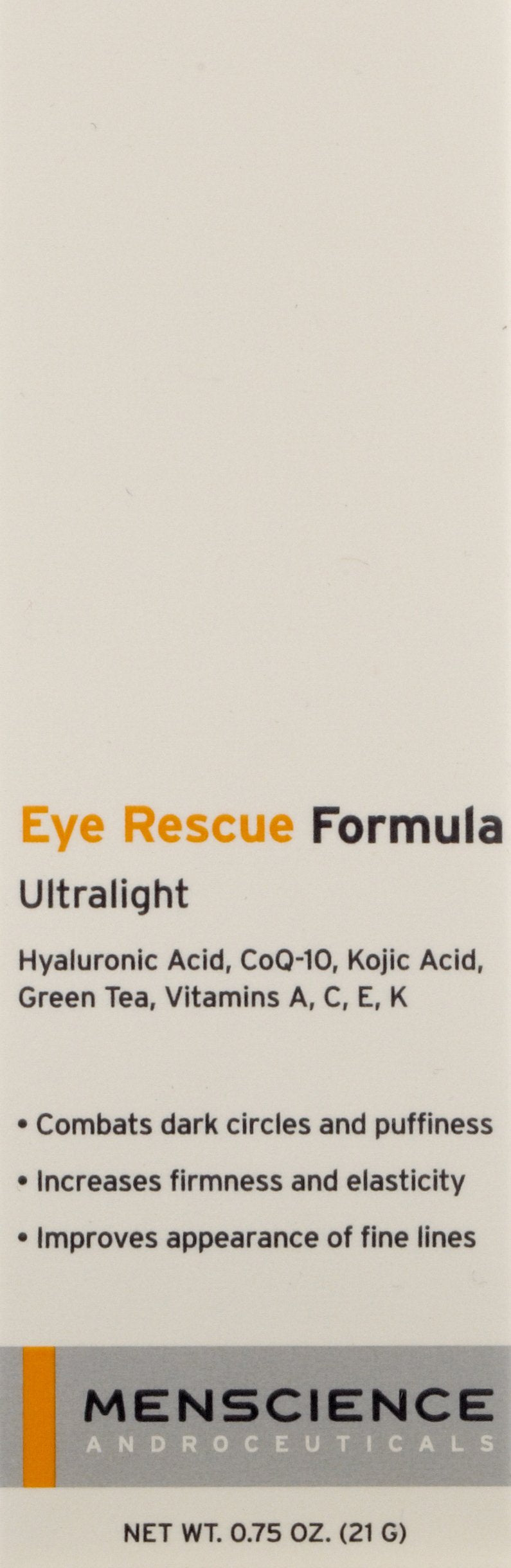 MenScience Androceuticals Eye Rescue Formula, 0.75 oz - BeesActive Australia