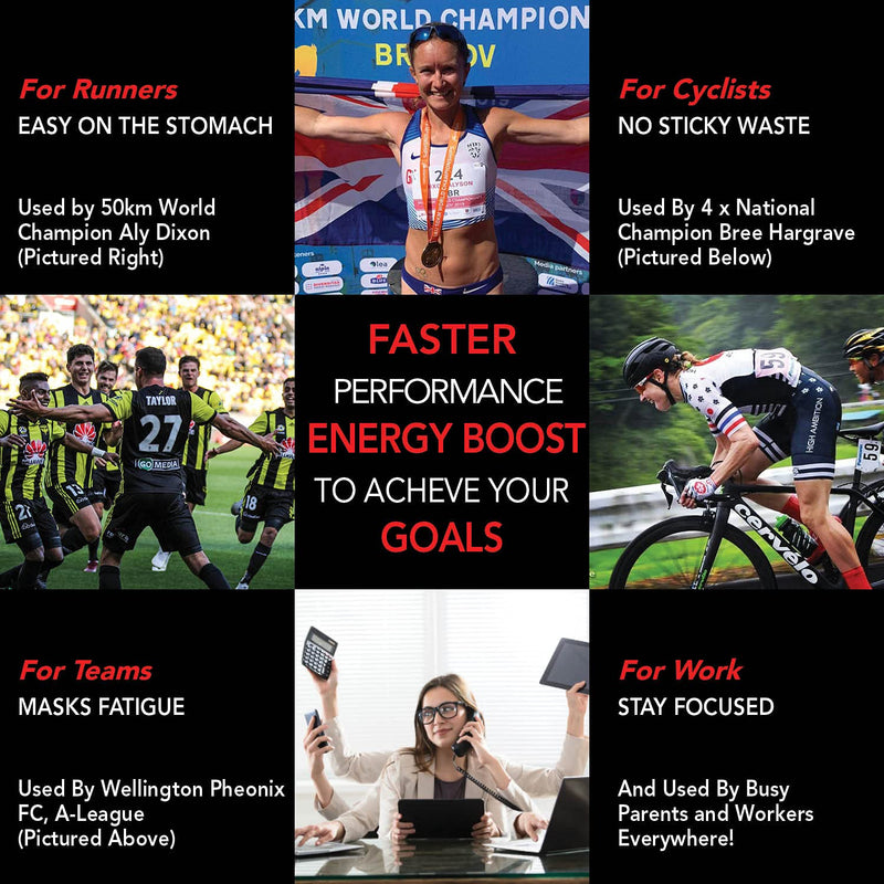 Revvies Energy Strips | Tropical Hit | 50 Strips | 40mg Caffeine Strip | 2 Strip = Coffee/Energy Drink | Less Than 2 Calories | Vegan | 10 x 5PK… - BeesActive Australia