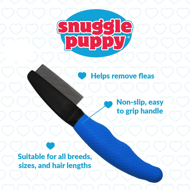Snuggle Puppy Grooming - Flea Comb for Dogs - Helps Remove Fleas from Pets - BeesActive Australia