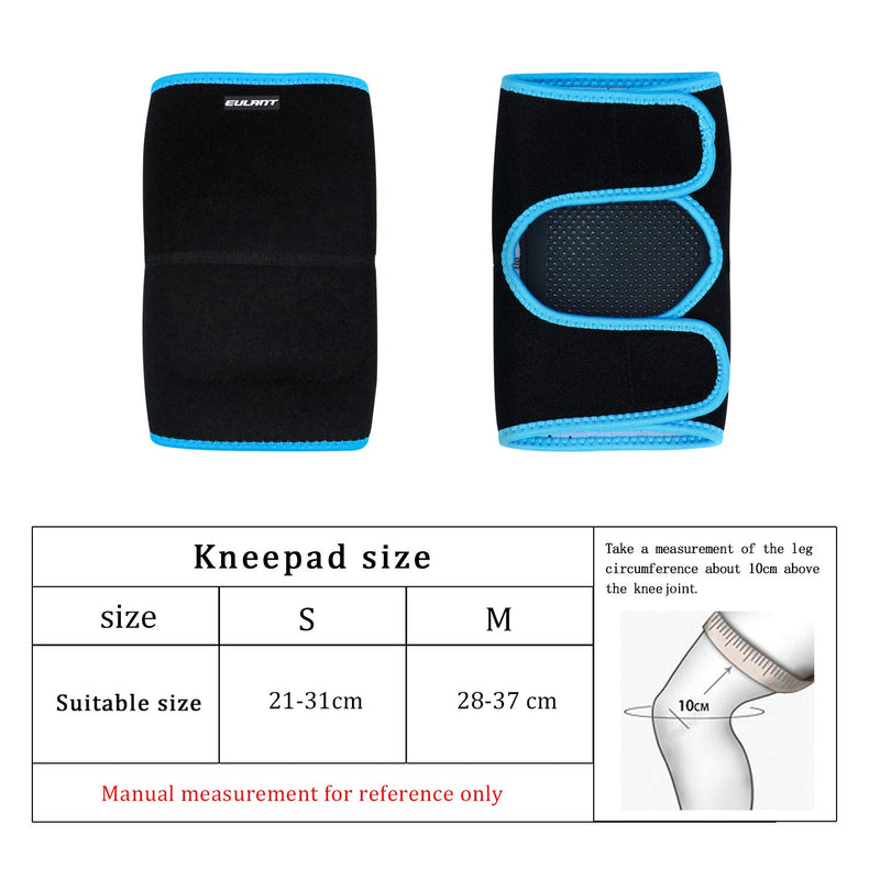 [AUSTRALIA] - Sborter Protective Knee Pads for Children, Soft Adjustable Kids Elbow Pads with Thick Sponge, Protect The Knee & Elbow, 1 Pair Kneepad-Blue M 