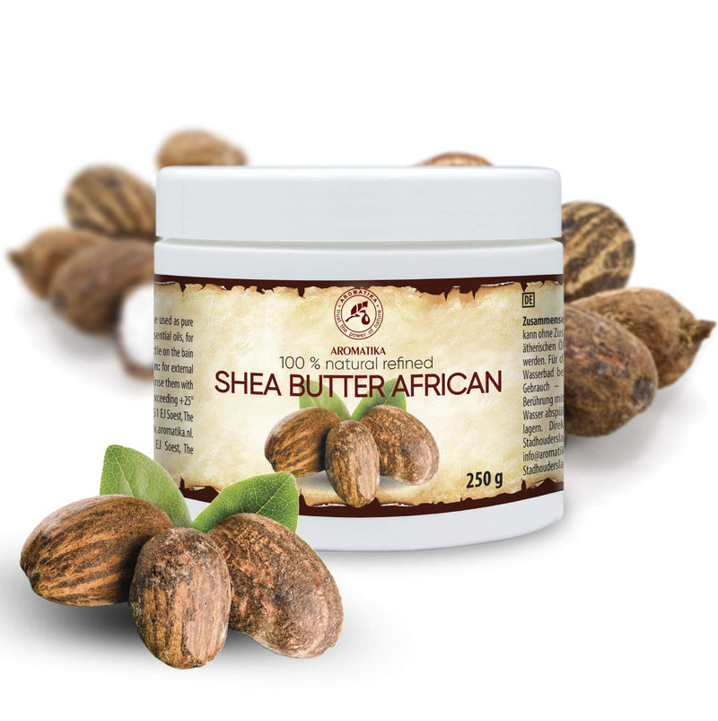 Shea Butter Refined for Massage & Body Care 8.8 oz ( 250g ) - 100% Pure & Natural African Shea Butter - Butyrospermum Parkii - Body Butter - BeesActive Australia