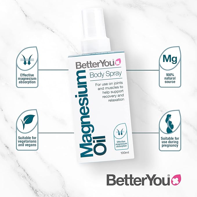 Natural Magnesium Oil Original Spray 100ml (approx. 800 times) [Authorized Japanese Distributor] - BeesActive Australia