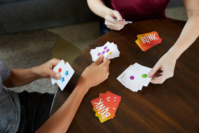 Reinhard Staupe's BLINK Family Card Game, Travel-Friendly, with 60 Cards and Instructions, Makes a Great Gift for 7 Year Olds and Up - BeesActive Australia