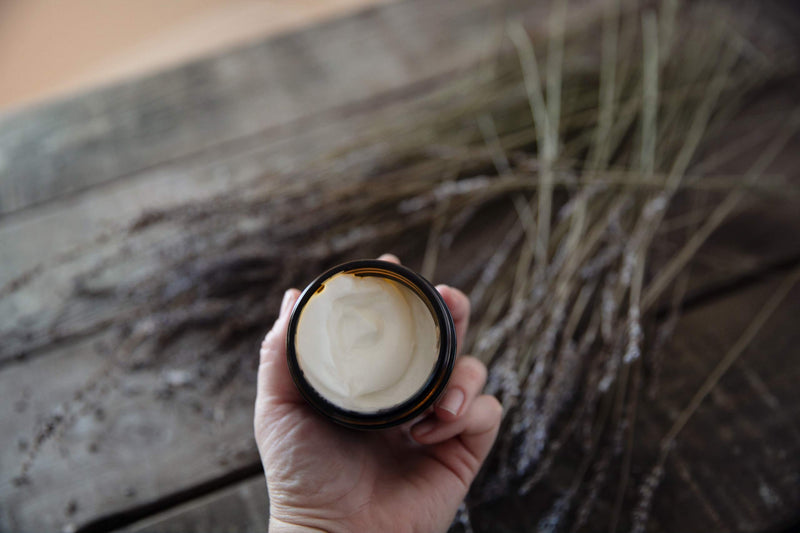 Farmstead Apothecary 100% Natural Body Butter with Organic Safflower Oil, Organic Shea Butter & Organic Vitamin E Oil, 5.5 oz (Lemon Lavender) Lemon Lavender - BeesActive Australia