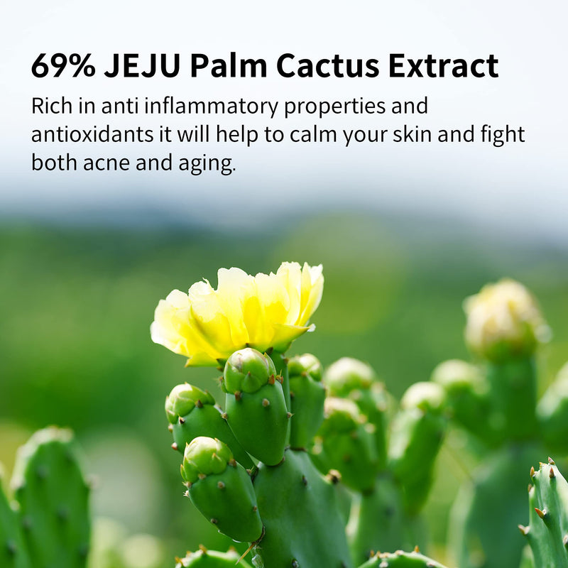 Yadah Cactus Body Lotion 6.76fl.oz. – 69.58% of Cactus instead of Water, Vegan Paraben Free Non Sticky Moisturizing Emulsion for Dry Sensitive Skin - BeesActive Australia