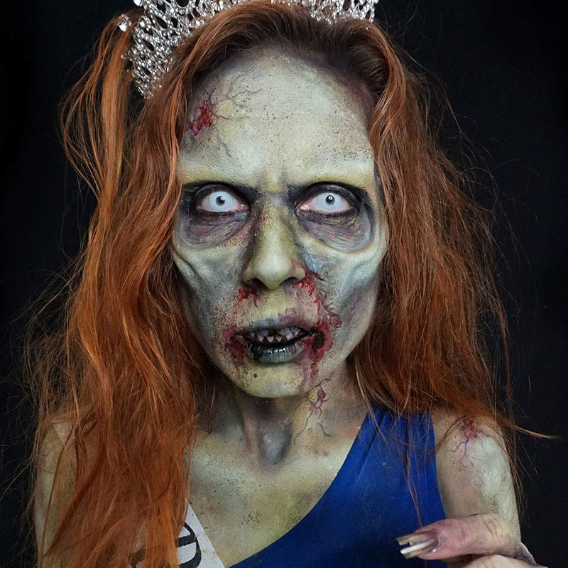 Mehron Makeup Fantasy F/X Water Based Face & Body Paint (1 oz) (Zombie Flesh) Zombie Flesh - BeesActive Australia