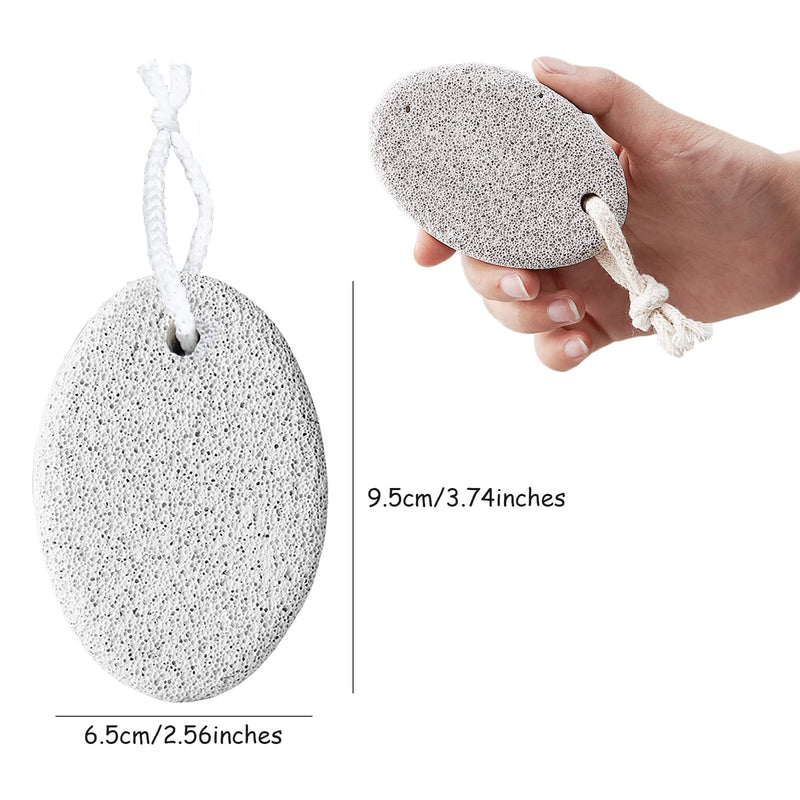 Pumice Stone 2 Pcs - Foot Pumice Stone for Feet Hard Skin Remover, Foot Scrubber Stone for Dead Skin, Calluses and Corns - BeesActive Australia