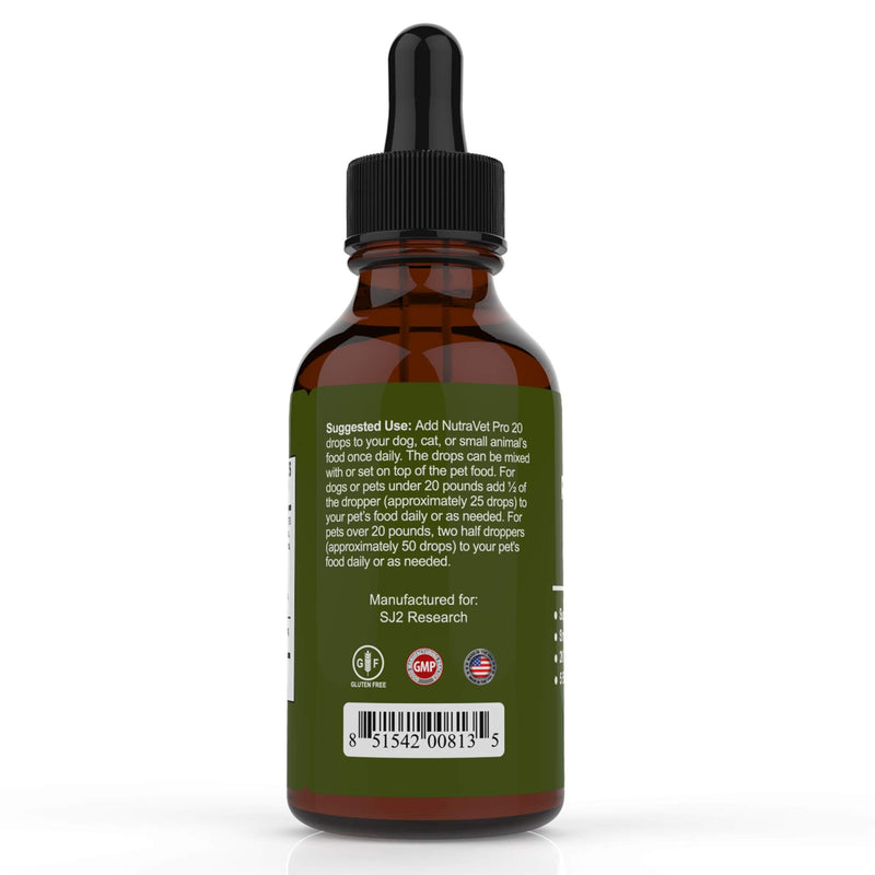 Probiotics for Dogs and Cat Probiotics -- 120 Servings (1/2ml). 100% Natural Digestive Enzymes for Gas Relief and Healthy Digestion. Prebiotics via Liquid Vitamins for Constipation & Leaky Gut - BeesActive Australia