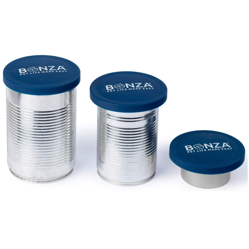 Bonza Pet Food Can Covers, Set of 2 Universal Silicone Can Lids for Dog or Cat Food Can Covers, BPA Free, Food Safe, Dishwasher Safe - BeesActive Australia