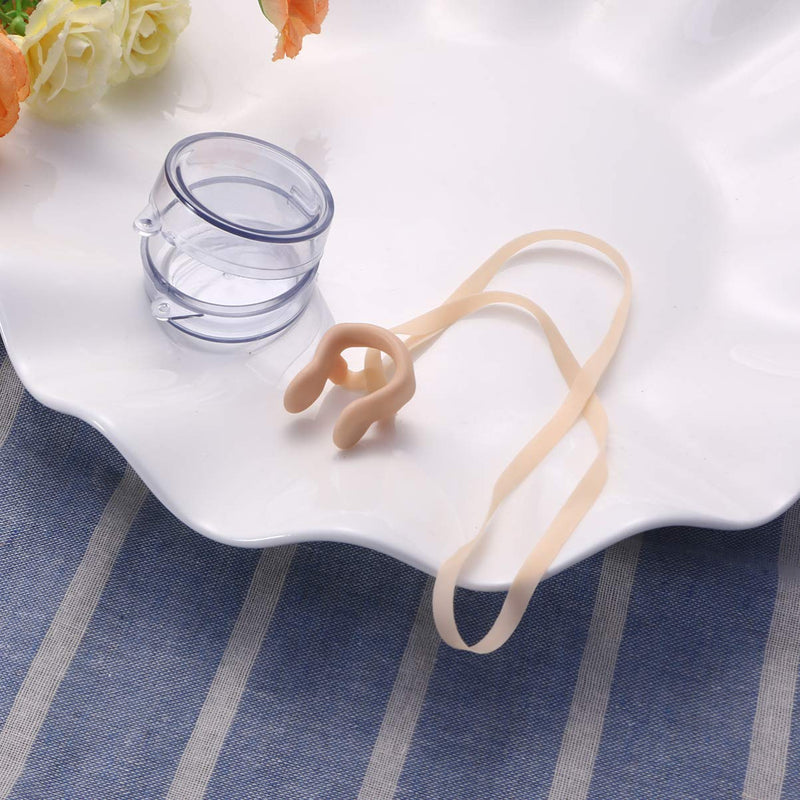 SEWACC Swimming Nose Clip with String- Friendly Latex Soft Functional Nose Clip for Adults Swimming - BeesActive Australia