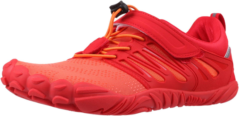 Joomra Women's Minimalist Trail Running Barefoot Shoes | Wide Toe Box | Zero Drop 7.5-8 Orange - BeesActive Australia
