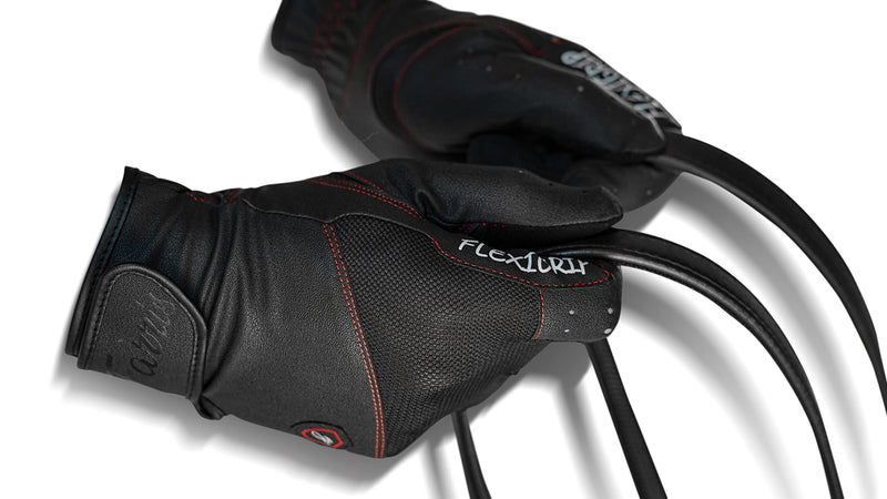 FARRIS Flexgrip Horse Riding Gloves for Women and Men, Padded Equestrian Gloves with Breathable Mesh and Reinforced Thumbs and Fingers Large - BeesActive Australia