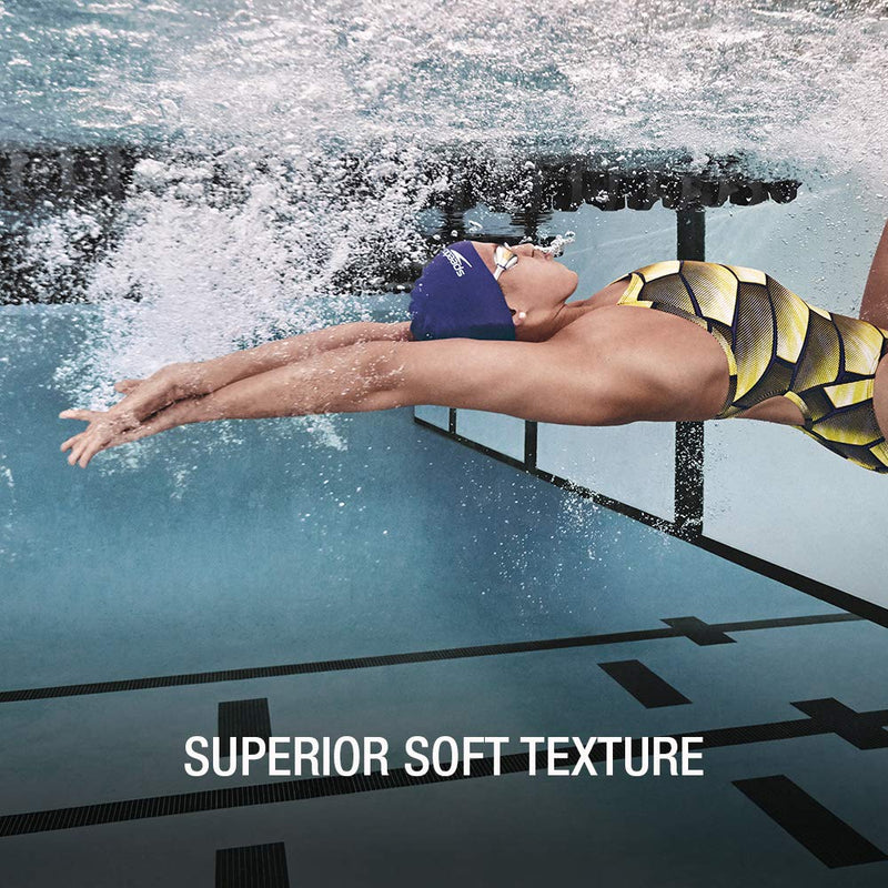 [AUSTRALIA] - Speedo Unisex-Adult Swim Cap Silicone Speedo Black One Size 