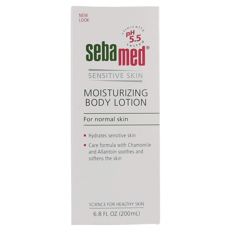 Sebamed Moisturizing Lotion pH 5.5 for Sensitive Skin Dermatologist Recommended Moisturizer 6.8 Fluid Ounces (200 Milliliters) 6.76 Fl Oz (Pack of 1) - BeesActive Australia