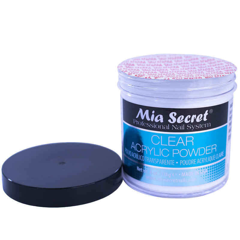 Mia Secret Clear Acrylic Powder 4oz - BeesActive Australia