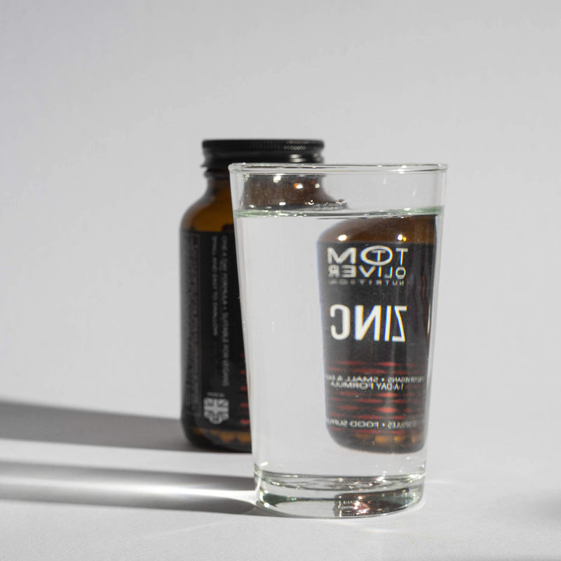 Tom Oliver Nutrition - Zinc Picolinate 15mg - Highly Absorbable Hypoallergenic Immune System Supplement - 60 Vegan Capsules - BeesActive Australia