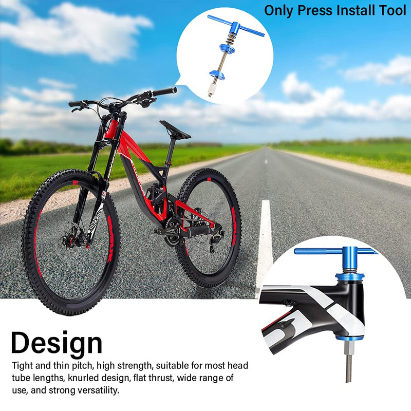 Bicycle Bearing Press Kit Mountain Bike Headset Tools Cycling Bottom Bracket Install Removal Tool Bike Wrist Group Tool for Mountain Bike?8.27x10.24inch? - BeesActive Australia