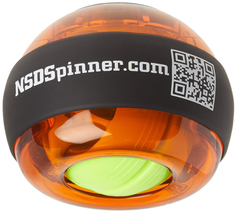 NSD Power Essential Spinner Gyro Hand Grip Strengthener Wrist Forearm Exerciser Amber - BeesActive Australia