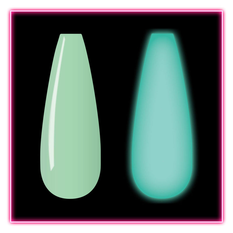Kiara Sky Glow In The Dark Dip Powder - Hint of Mint - DG116 - BeesActive Australia