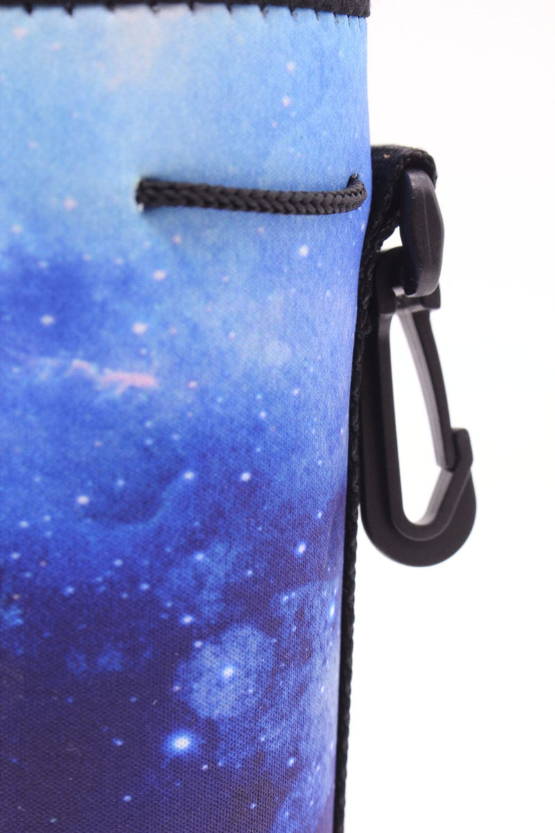 Water Bottle Carrier,Insulated Neoprene Water Gym Travel Bottle Holder Bag Protector Sleeve Case Pouch Cover 0.6L or 0.75L, Great for Stainless Steel and Plastic Bottles BLUE STAR - BeesActive Australia