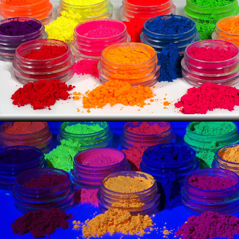 Mynena Neon Pigment Powder 12 Colors Kit - 2 Kit 2 - BeesActive Australia