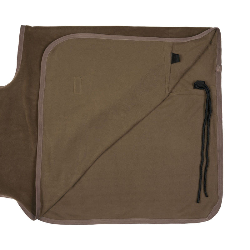 HORZE Marquess Fleece Riding Blanket US 72 in (EU 135 cm) Wedgewood Brown - BeesActive Australia