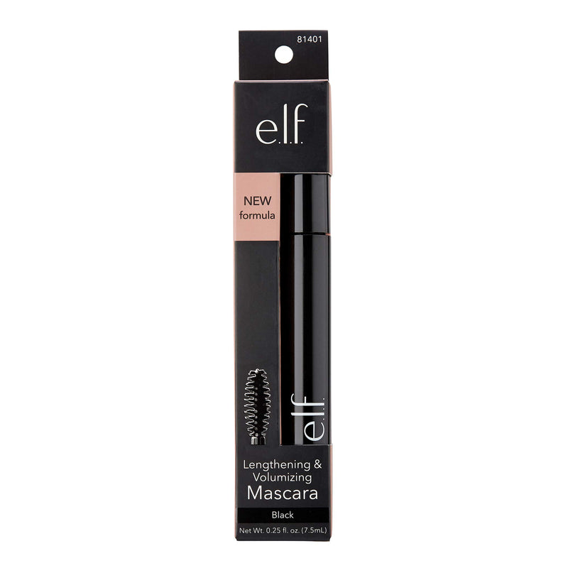 e.l.f. Lengthening and Volumizing Mascara, Black, 0.24 Ounce - BeesActive Australia