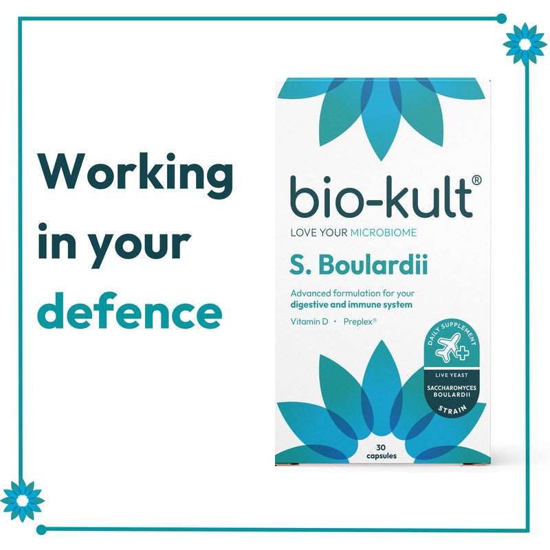 Bio-Kult S. Boulardii - Saccharomyces Yeast - Vitamin D3 - Contributes to the Immune System - BeesActive Australia