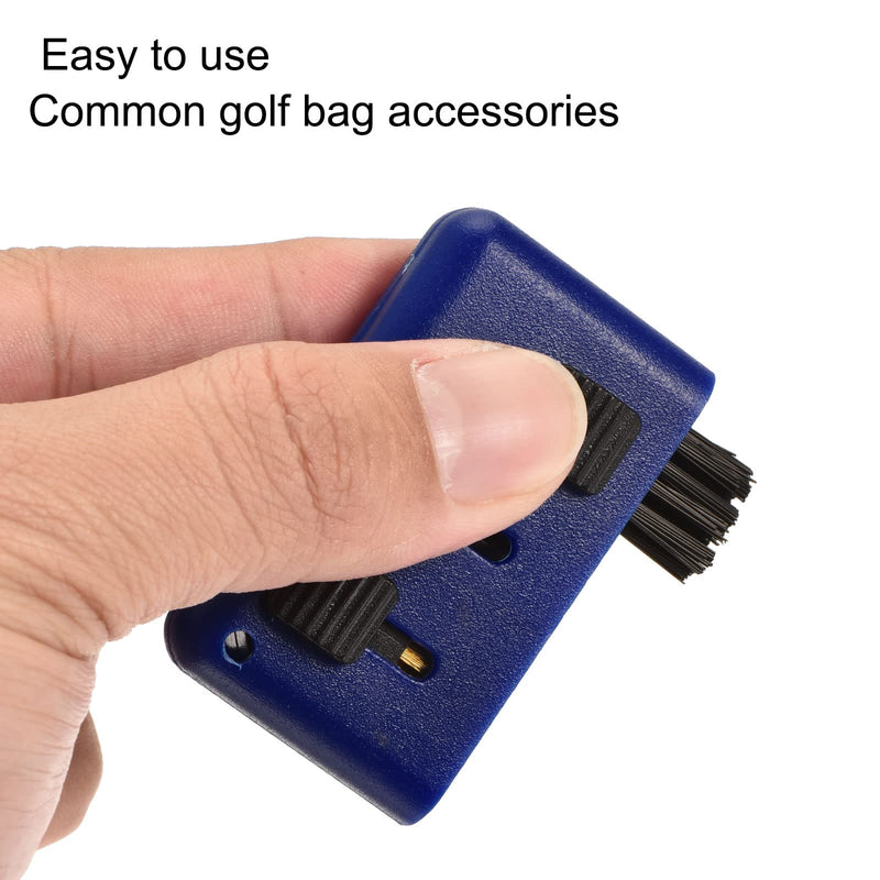 MECCANIXITY Golf Club Brush 3 in 1 Portable Retractable Groove Cleaner Blue - BeesActive Australia