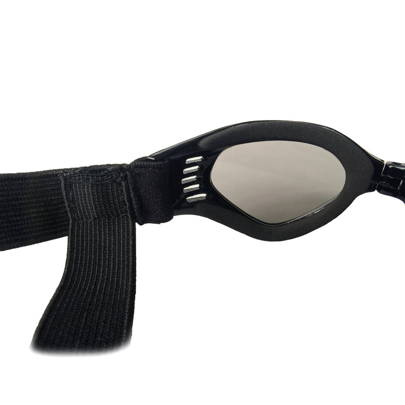 Small Dog Goggles Sun' UV Protection Puppy Goggles Windproof Small Pet Sunglasses for Eyes Protection Black - BeesActive Australia