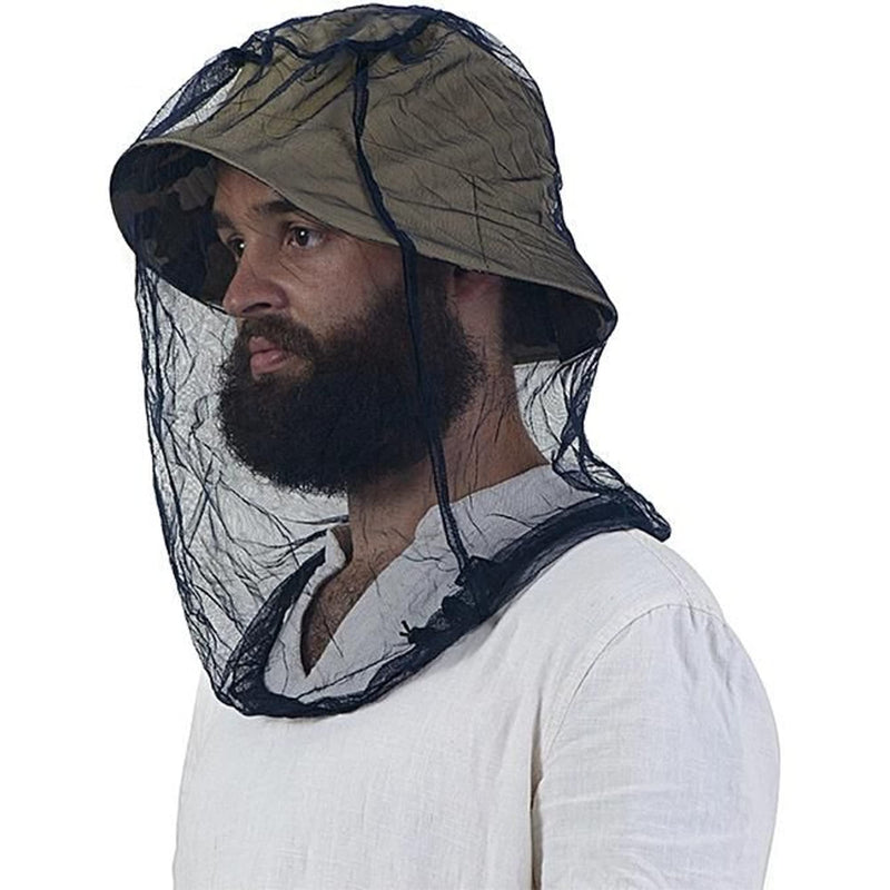 LUPO Head Net Mesh Bug Net Hood Face Netting - Protect from Mosquito Insect Midges Bug Bee Gnats - BeesActive Australia