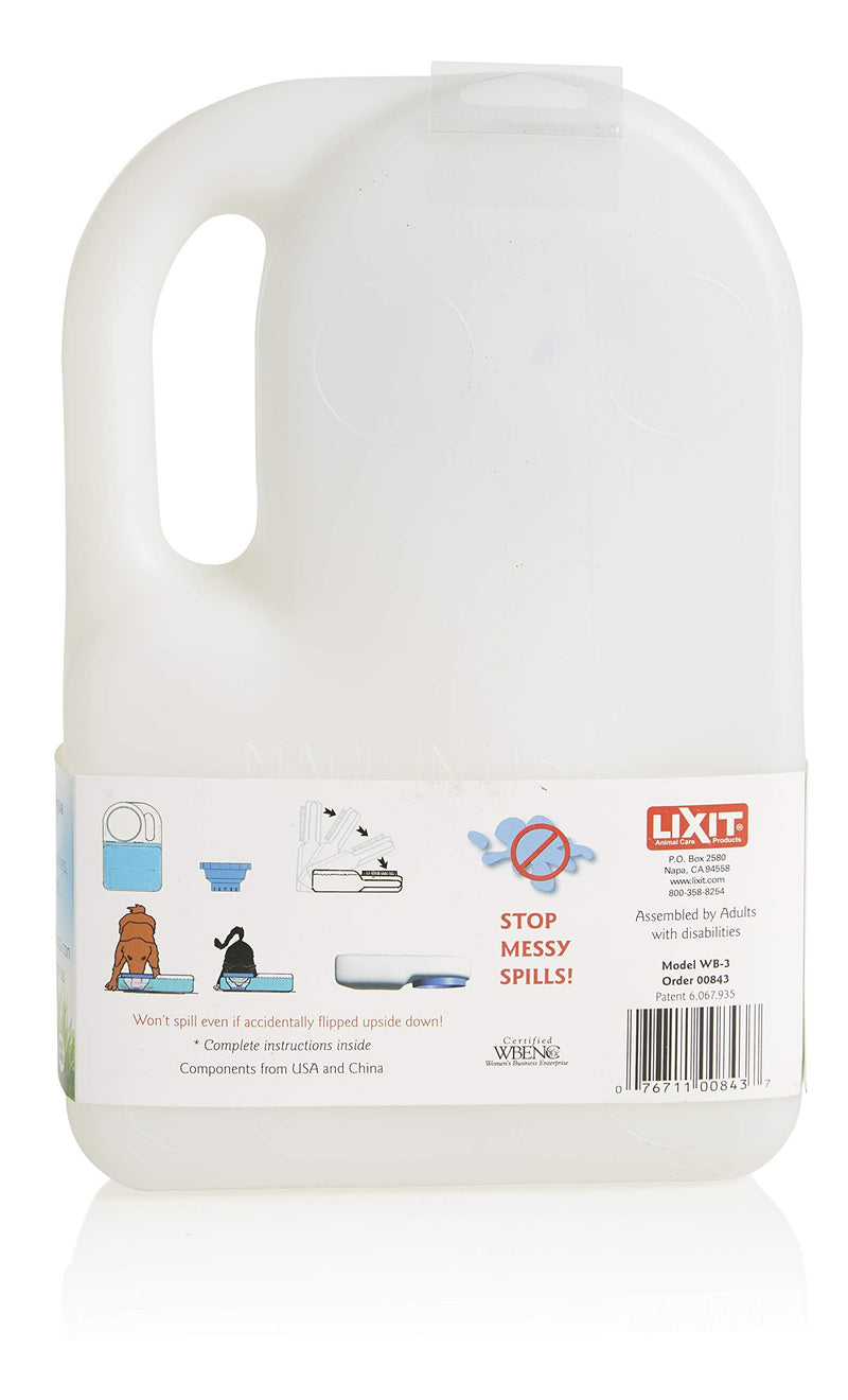 Lixit Dog Travel Water Bowl 3 Quarts 3 Quart - BeesActive Australia