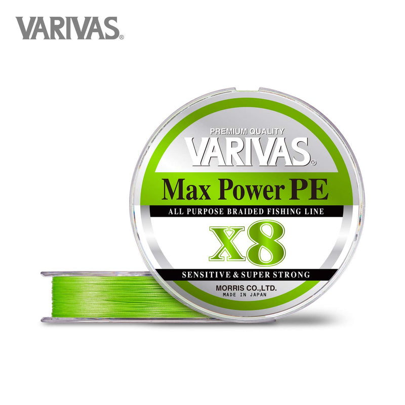 VARIVAS Max Power PE x8 14.5 lb (#0.6) 150m - BeesActive Australia