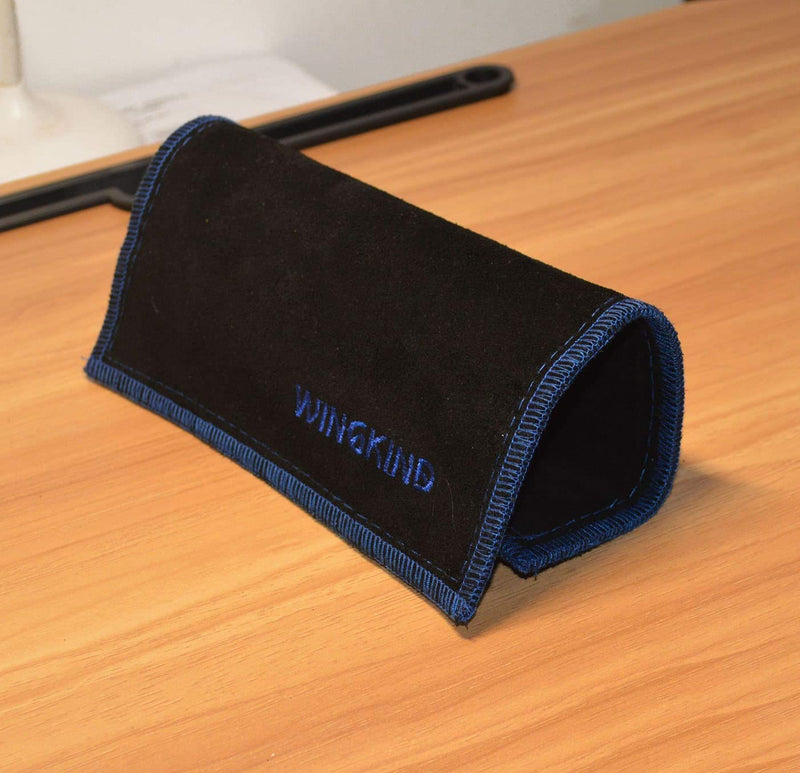 WINGKIND Bowling Shammy Bowling Ball Leather Towel (Black) - BeesActive Australia