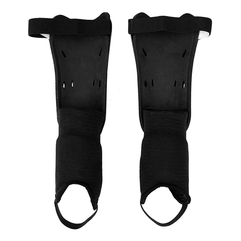 Sportout Kids Youth Adults Soccer Shin Guards with Protective Hard Shell,Offers Comprehensive Protection for Your Kids' Legs. X-Large With Ankle Strap - BeesActive Australia