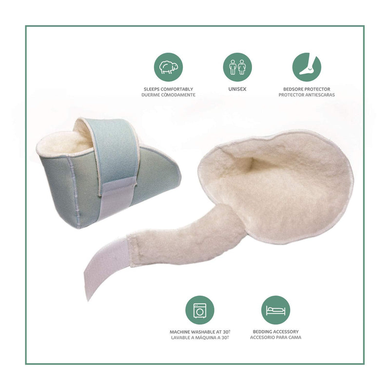 ORTONES | Heel and Elbow Protectors for Pressure Sores | 1 Pair | Left and Right Foot - BeesActive Australia