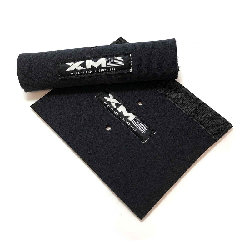 XM BODYSURFING and Bodyboarding Swim FIN Pads - Made in USA Black - BeesActive Australia