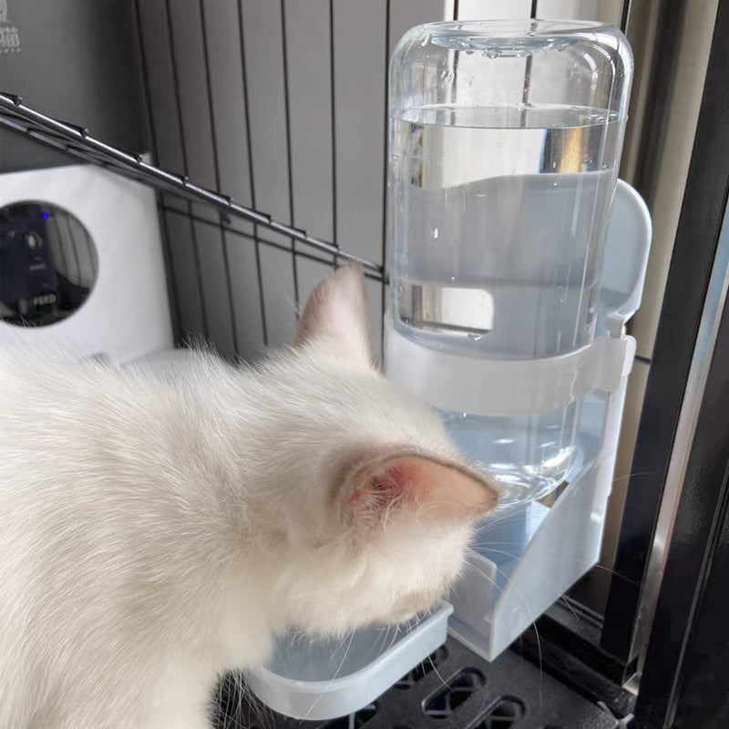 PODOO Rabbit Water Bottle No Drip, 17oz Hanging Water Fountain Automatic Dispenser, Small Animals Cage Liquid Feeder for Guinea Pig, Bunny, Hamster, Chinchilla, Hedgehog, Ferret - BeesActive Australia