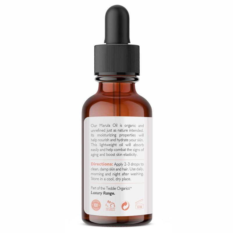 Organic Marula Oil 1oz Cold Pressed Hydrating Facial Oil - BeesActive Australia
