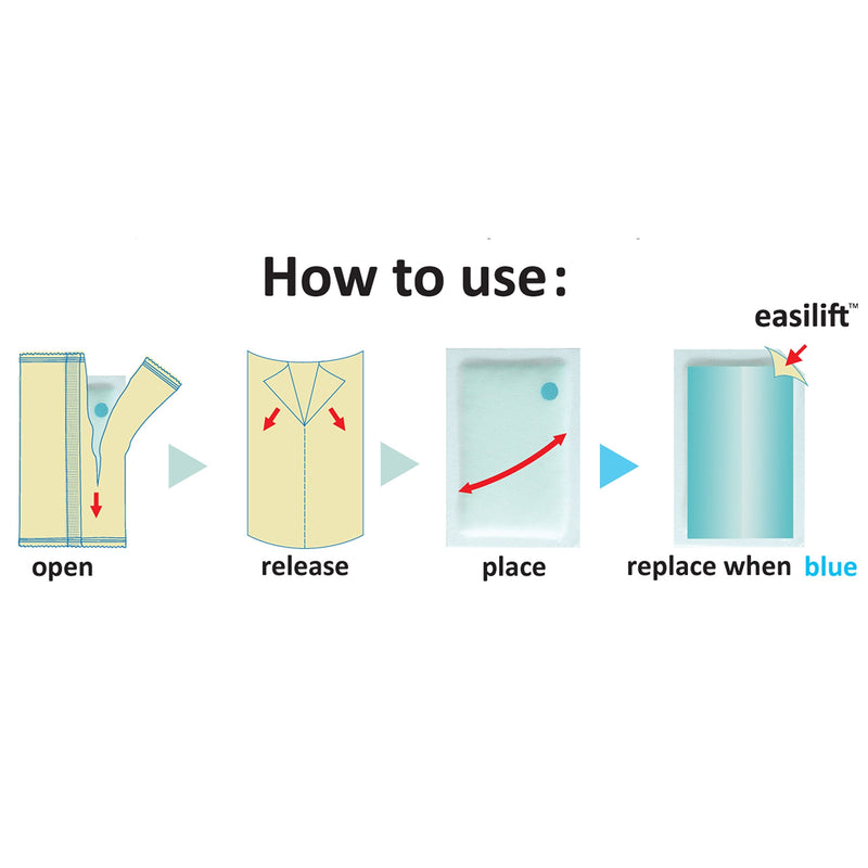 Easy Odor Eliminator StikTiles, Neutralize Pet, Trash & Refrigerator Odor Instantly - 8 month supply - BeesActive Australia