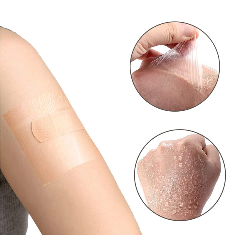 Waterproof Bandages Transparent Film Dressing, Second Skin Healing Protective, Clear Adhesive Bandages Shower Shield Dressing Tape for Tattoos Aftercare Swimming(6 Inch x 2 Yard) 6 Inch x 2 Yard - BeesActive Australia