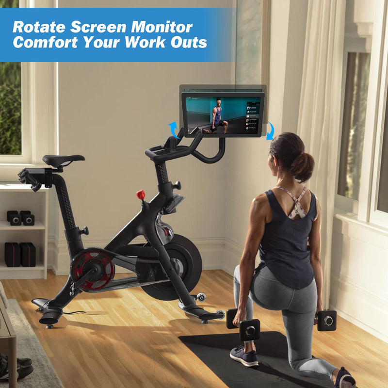 360 Degree Aviation Aluminum Screen Monitor Adjuster for Peloton Bike(Not Compatible with Peloton Bike +) - BeesActive Australia