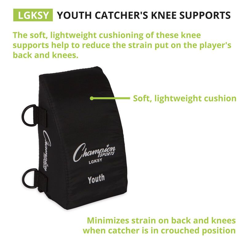 [AUSTRALIA] - Champion Sports Catcher's Knee Support Youth 