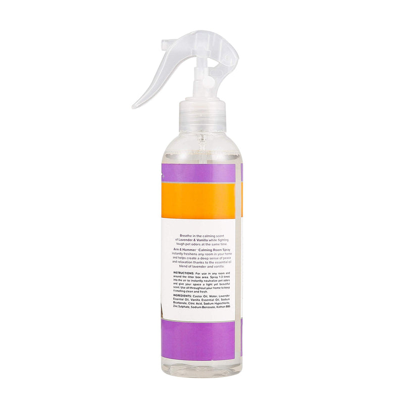 Arm & Hammer for Pets Air Care Refreshing Room Spray for Pet Odor Elimination | 10 oz Eucalyptus Mint Fragrance Air Freshener Spray | Pet Deodorizer Spray with Baking Soda for Pet Households Lavender Vanilla - BeesActive Australia
