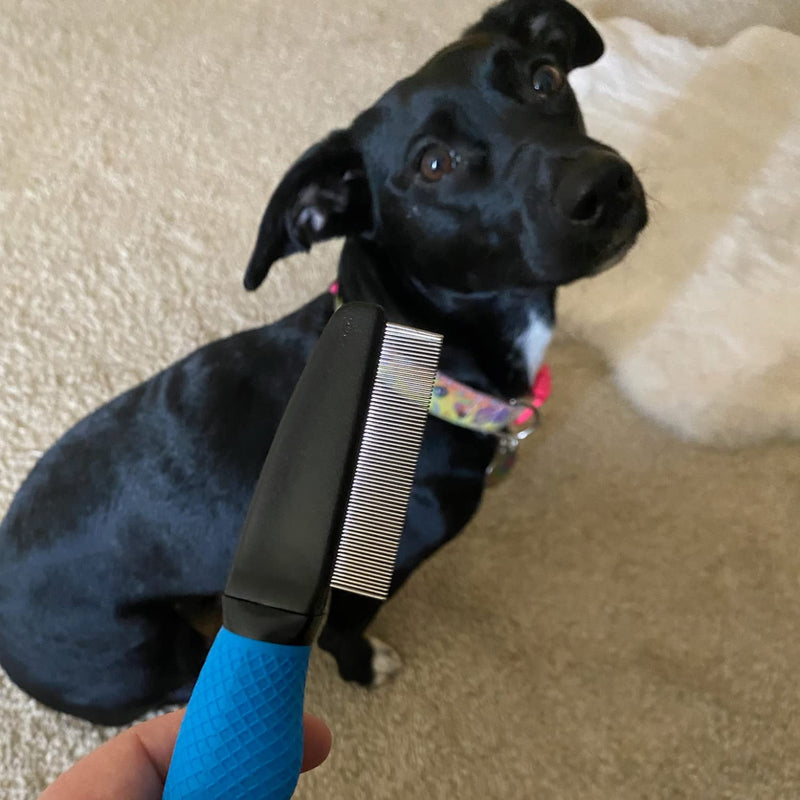 Snuggle Puppy Grooming - Flea Comb for Dogs - Helps Remove Fleas from Pets - BeesActive Australia